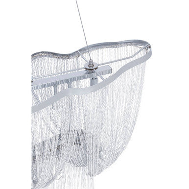 Lerici 6 Light Chrome Pendant