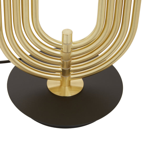 Table Lamp with Black Shade | Metropolis