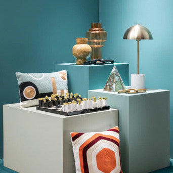Table Lamp with White Marble Base | Murdoch