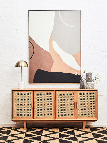 Table Lamp with White Marble Base | Murdoch