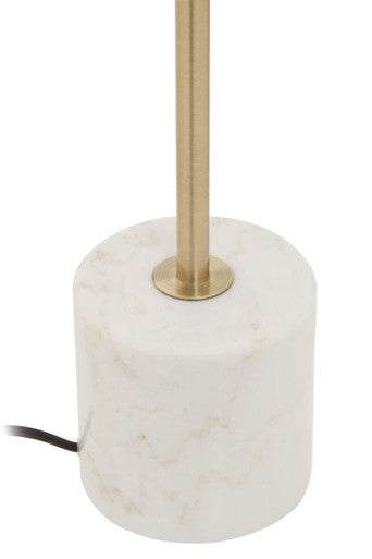 Table Lamp with White Marble Base | Murdoch