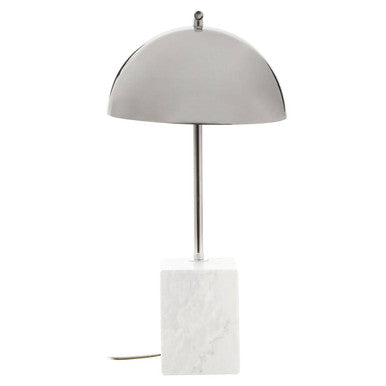 Table Lamp with Chrome Shade | Murdoch