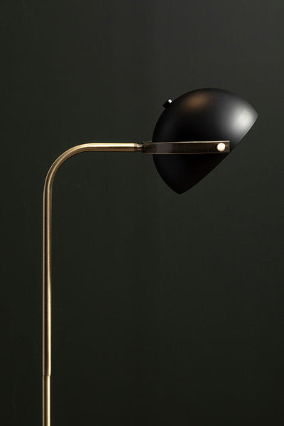 Murdoch Floor Lamp With Black Shade
