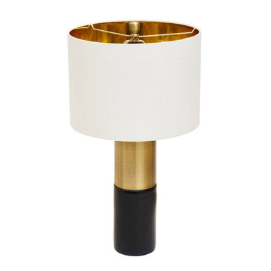 Black Marble and Gold Table Lamp | Edgar