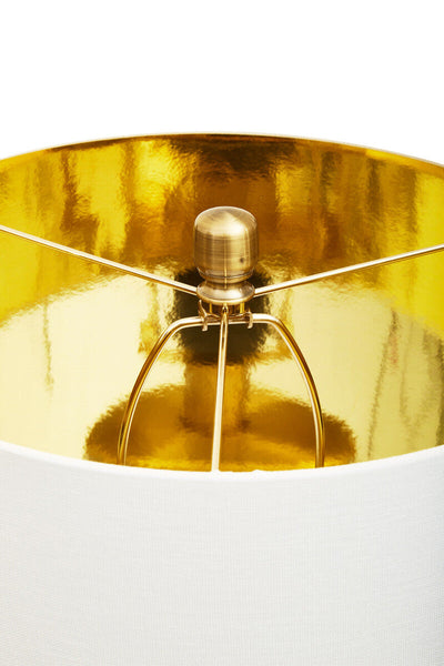 Black Marble and Gold Table Lamp | Edgar