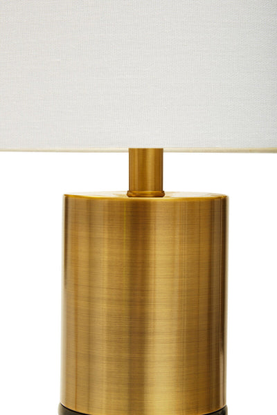 Black Marble and Gold Table Lamp | Edgar