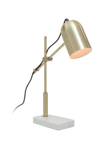 Equipoise Gold Shade Desk Lamp