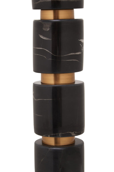 Grey Fabric Shade Table Lamp | Marmo