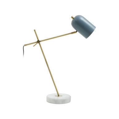 Newton Grey Shade Desk Lamp