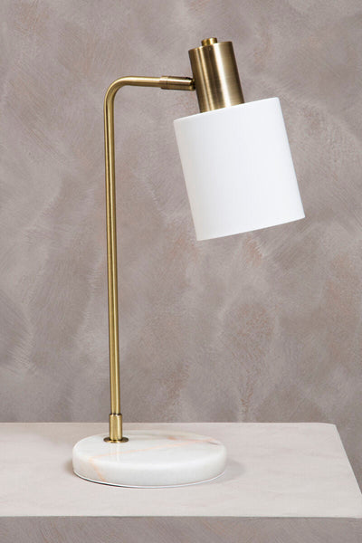 White Shade Desk Lamp | Newton