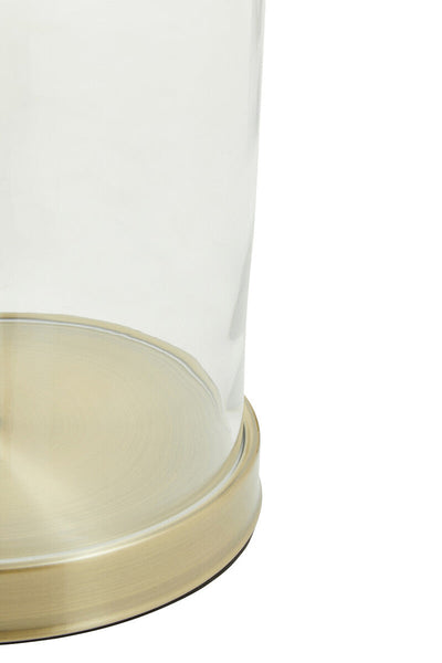 White Fabric Shade Table Lamp | Nadia