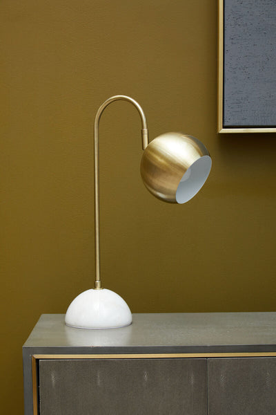 Globe Shaped Desk Lamp | Newton