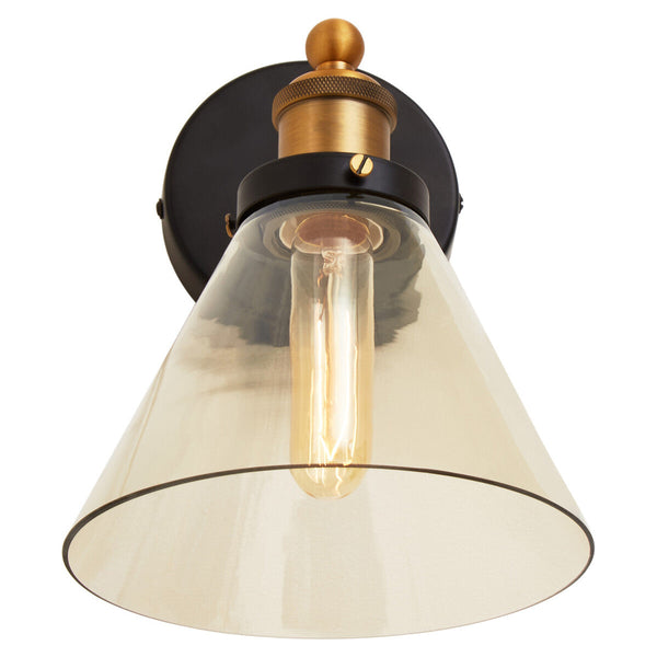 Matte Black Wall Light | Trieste