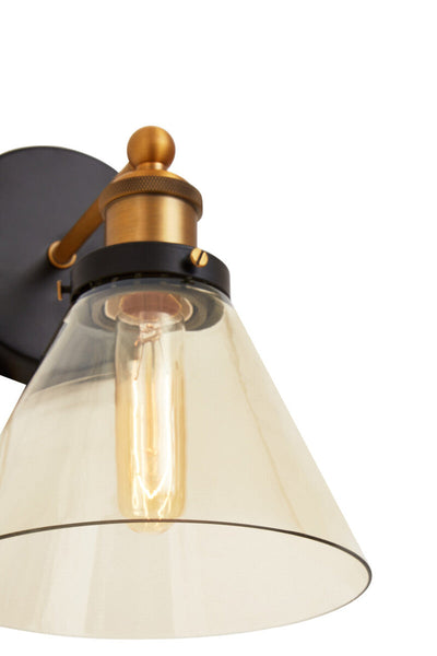 Matte Black Wall Light | Trieste