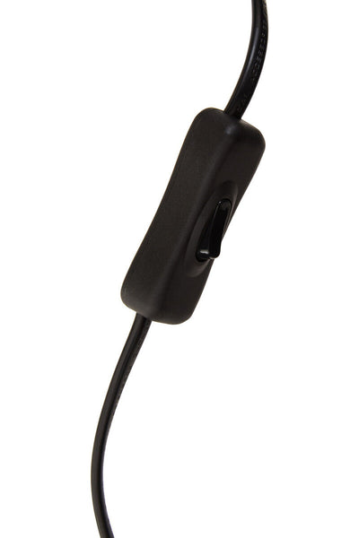 Matte Black and Glass Table Lamp | Trieste