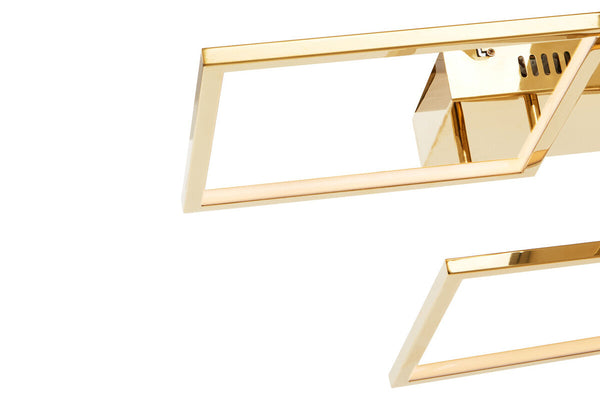 Trieste Three Square Ceiling Light