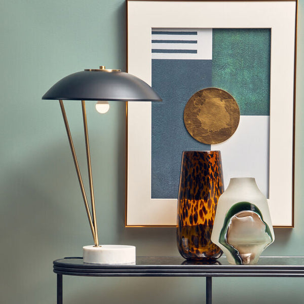 Black Metal Shade Table Lamp | Newton