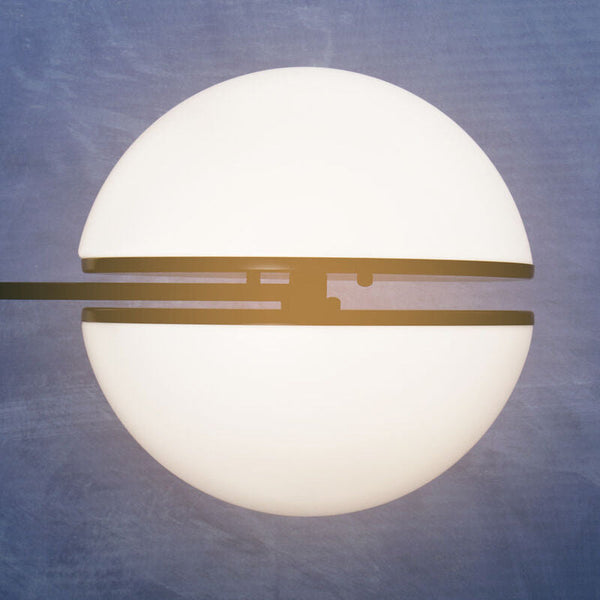 Matt Black Ball Wall Light | Abira