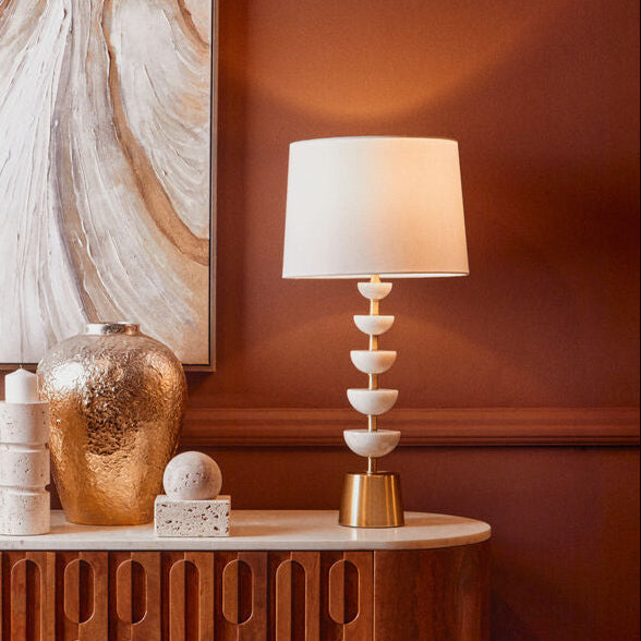 White Table Lamp | Ocala