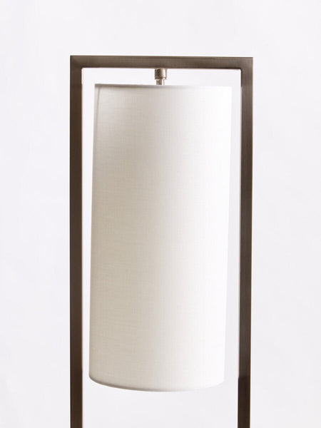 Atkins Nickel Finish Table Lamp