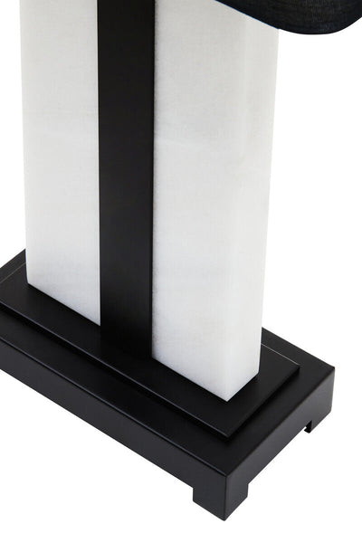 Black and White Marble Table Lamp | Elvie
