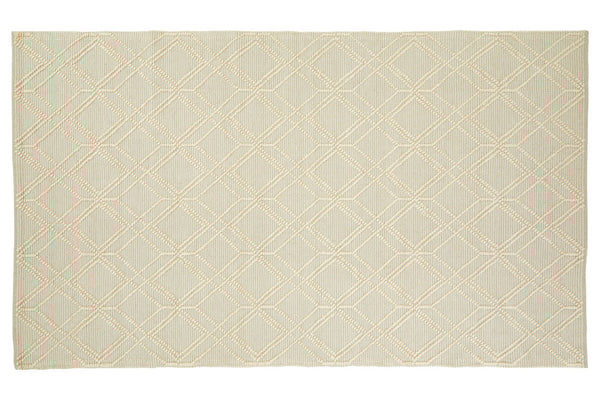 Bosie Jango Large Geometric Ivory Rug