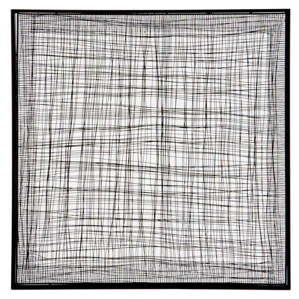 Metal Cross Wires Design Wall Art | Trento