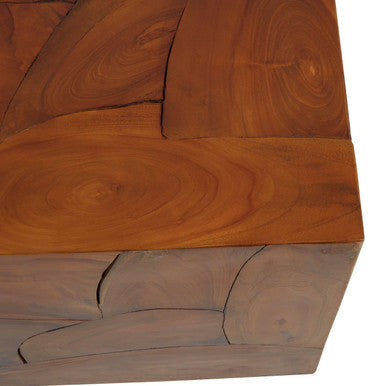 Surak Teak Wood Square Coffee Table