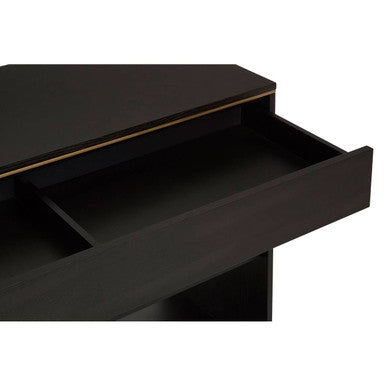 Diamond Oak Veneer Console Table