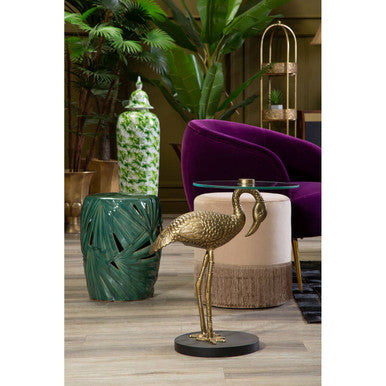 Sorrell Green Ceramic Table