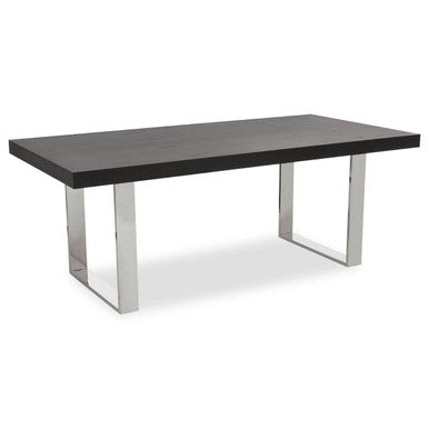 Ulmus Black Elm Wood Dining Table