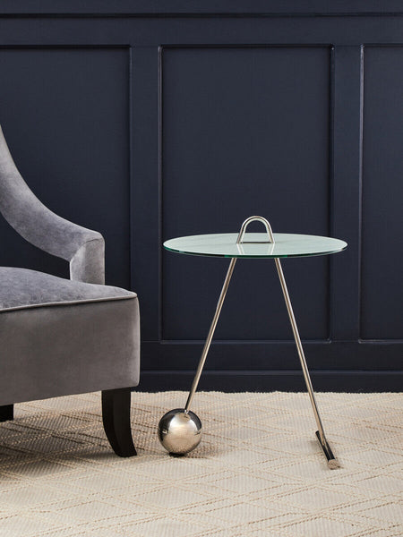 Faye Grey Velvet Chair