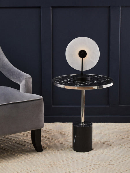 Faye Grey Velvet Chair