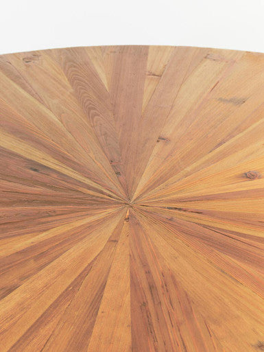Jana Natural Wooden Round Dining Table