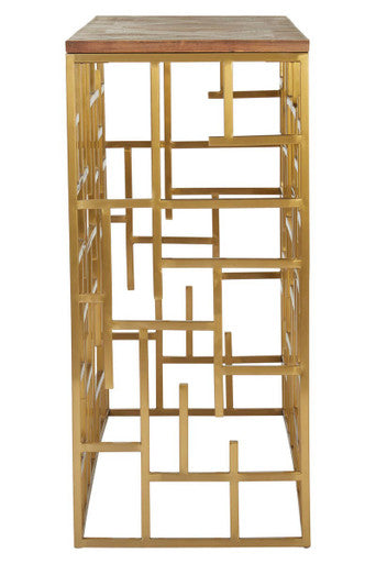 Jana Natural Wooden Console Table