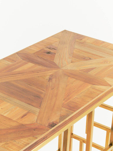 Jana Natural Wooden Console Table