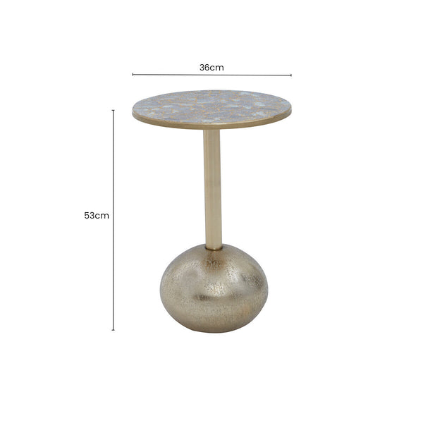 Inventivo Mosaic Top Side Table