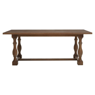 Parkside Natural Oak Wood Rectangular Dining Table