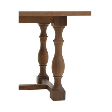 Parkside Natural Oak Wood Rectangular Dining Table