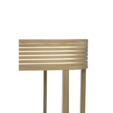 Ella Mirrored Console Table with Gold Finish Frame