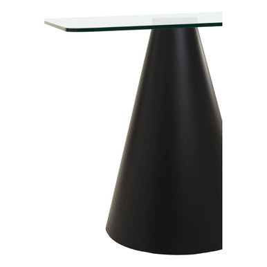 Azalea Clear Glass Square Dining Table