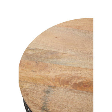 Pali Natural Mango Wood Side Table
