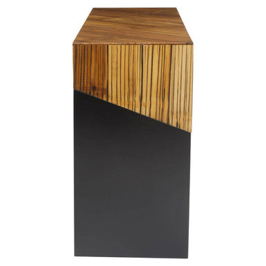 Ebony and Natural Console Table | Gabor