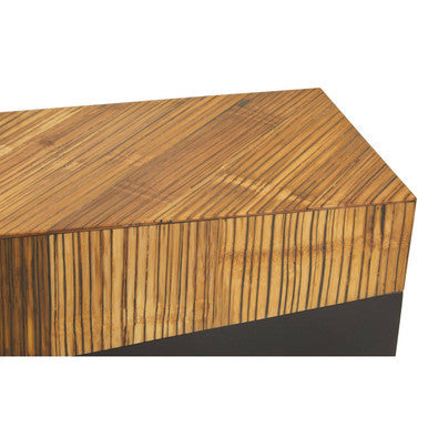 Ebony and Natural Console Table | Gabor