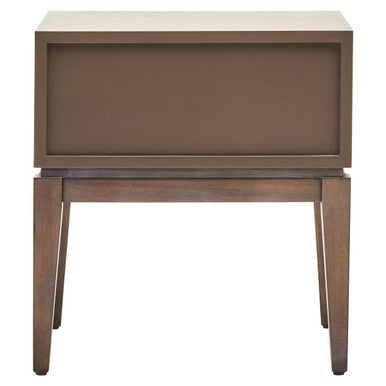 Dimaro Antique Grey Finish 1 Drawer Side Table