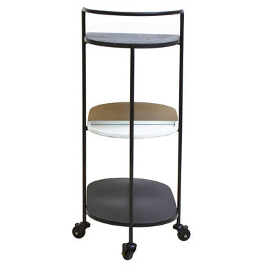 Corra 3 Tier Marble Trolley