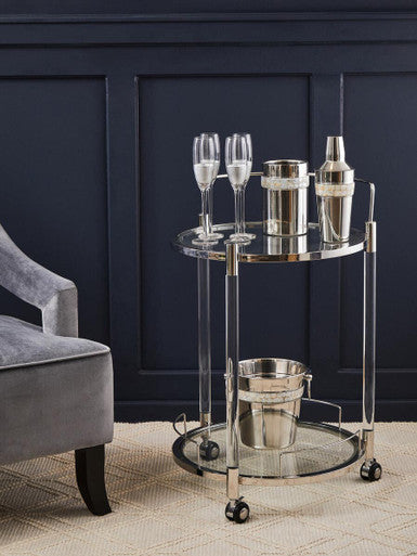 Oria Round 2 Tier Drinks Trolley