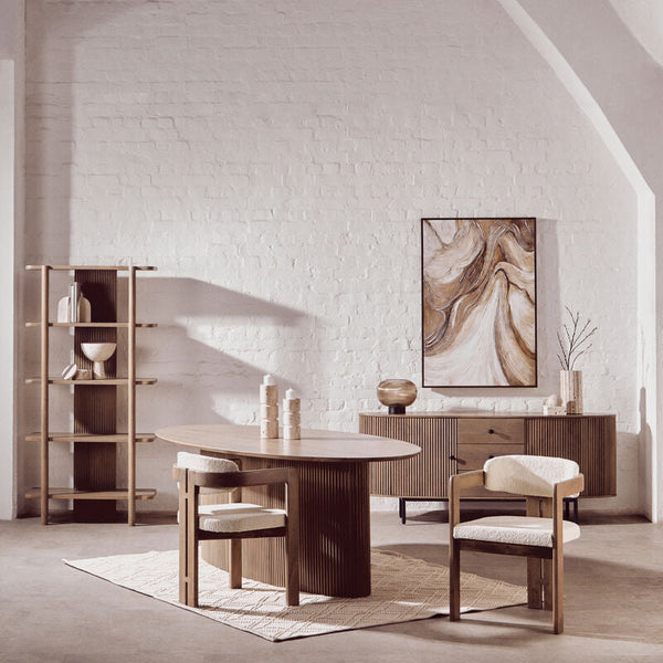 Torello Grey Mango Wood Chair