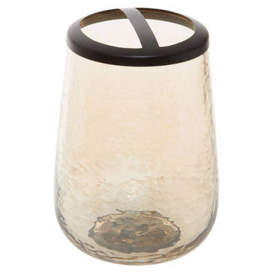 Allegra Glass Toothbrush Holder