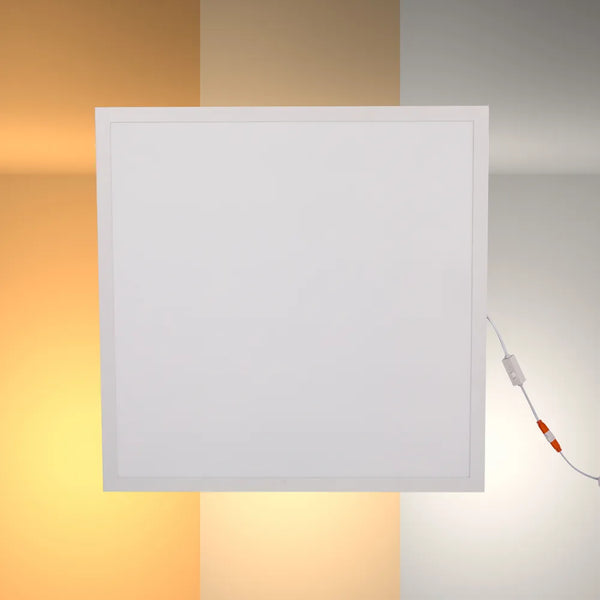 600x600 Luminous Switch 3CCT LED Panel Light 2x2ft 40W